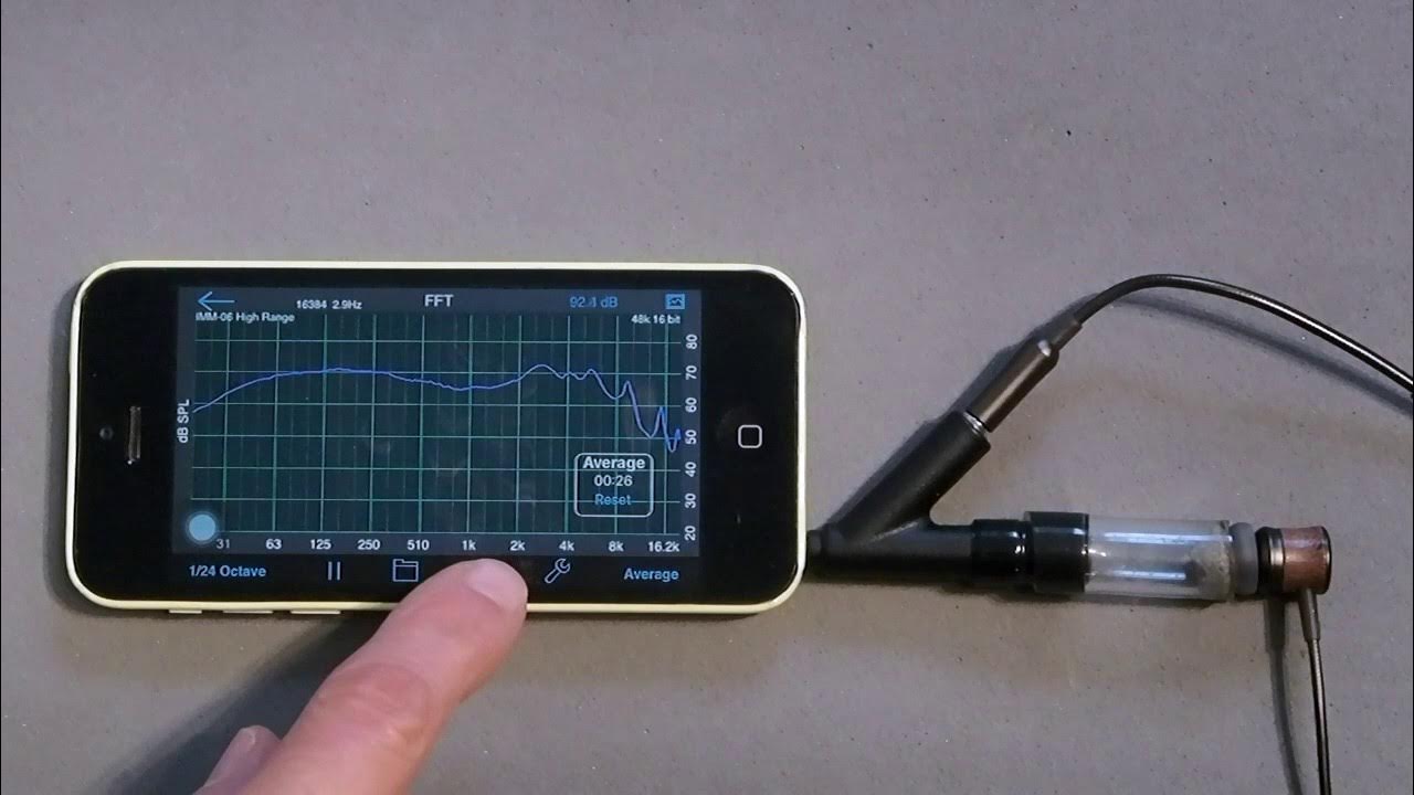 Dayton IMM-6 Calibrated Mic - YouTube