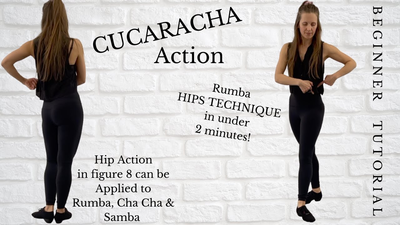 Cucaracha Rumba Dance Move ||| Rumba Cucaracha Action || Cucaracha Technique Tutorial