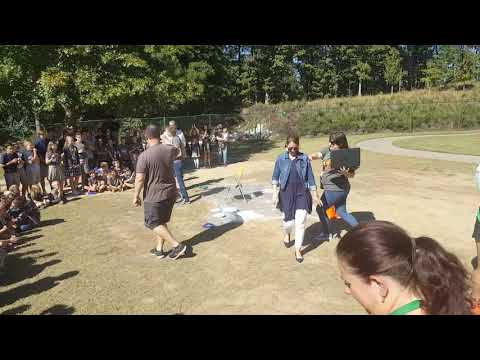 Joy Lynne gets a pie in the face - Joy Lynne gets a pie in the face