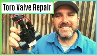 Toro Sprinkler Valve Repair | How To Fix A Toro Valve