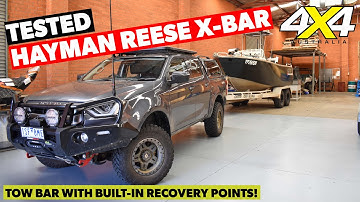 The D-Max gets a Hayman Reese X-Bar | 4X4 Australia