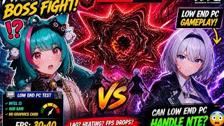 Neverness to Everness First Boss Fight 😱 | Low End PC Gameplay (Can It Run?)