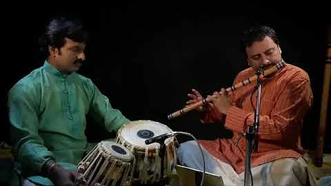 Shaktidhar V R -Flute | Raag-Bageshri | Gurumurthy  Vaidya -Tabla