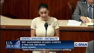 Rep. AOC Celebrates 100th Anniversary of First Baptist Church of Corona