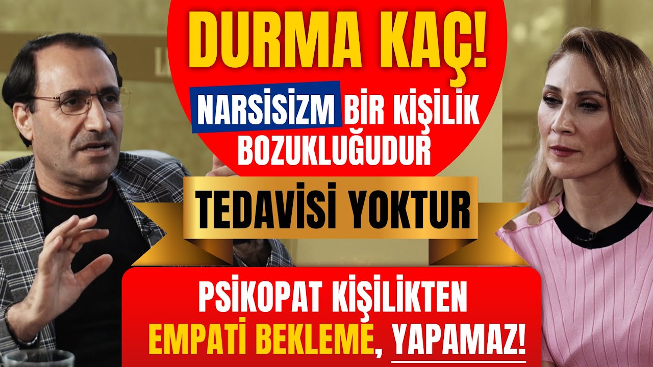 DURMA KAÇ! #NARSİSİZM bir kişilik bozukluğudur, TEDAVİSİ YOKTUR! Psikopat kişilikten EMPATİ bekleme!