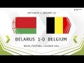 Development Cup - 2018. Belarus - Belgium. Highlights