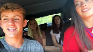 MattyBRaps - Monsters (Carpool Karaoke with Davis Sisters!)