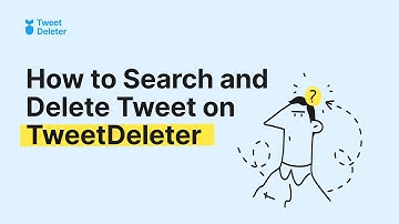 How to search & delete tweets by keywords on Tweetdeleter.com