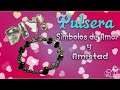 DIY! MI PULSERA SÍMBOLOS DE AMOR Y AMISTAD| AMISTAD INFINITA | HOOK DE CORAZÓN | SaritoDetalle