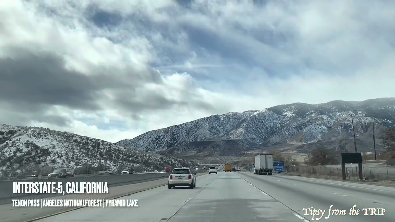 I-5 through Tejon Pass | Angeles National Forest | Pyramid Lake
