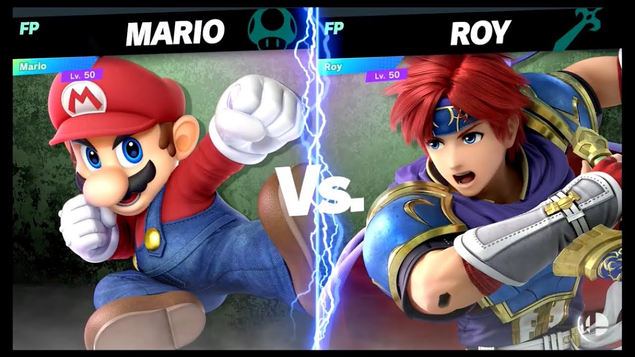 Super Smash Bros Ultimate Amiibo Fights – vs the World #25 Mario vs Roy ...