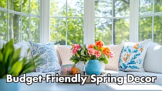 Budget Friendly Spring Home Decor Ideas