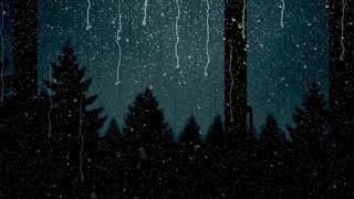 Soothing Thunder Rain Sounds for Sleep | Black Screen | Relaxation &amp; Mental Calm