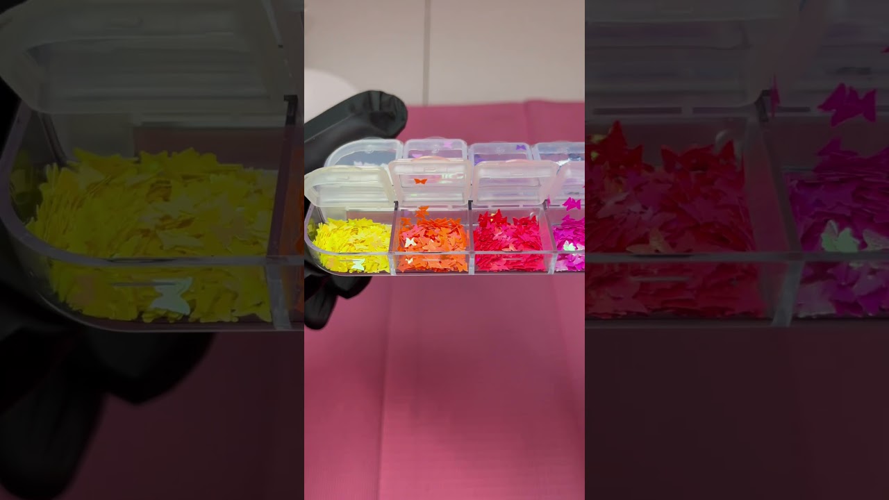 Colorful butterflies . 