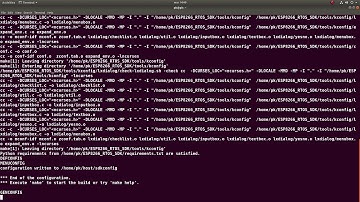 ESP8266 RTOS Software Development Kit