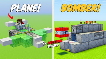 Minecraft: 5+ USEFUL Redstone Build Hacks!