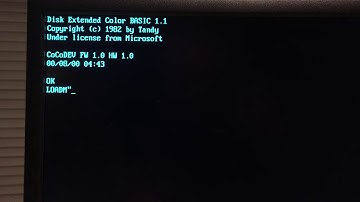 First boot of NitrOS9 on CoCoDEV