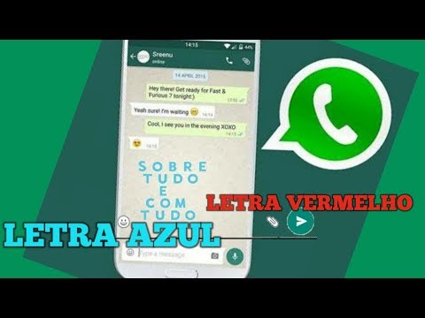 Vídeo: Como Escrever Em Cores Diferentes