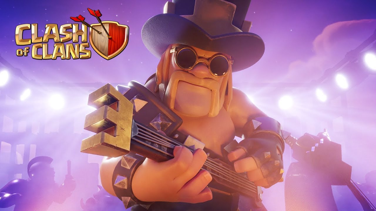 Rock On Party King Clash of Clans 8th Anniversary