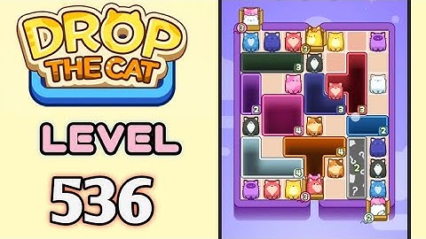 Drop the Cat! Level 536 Walkthrough