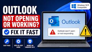 How To Fix Outlook Not Working/Opening in Windows 11 and Windows 10