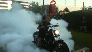 RMHD BIKE NIGHT BURNOUT