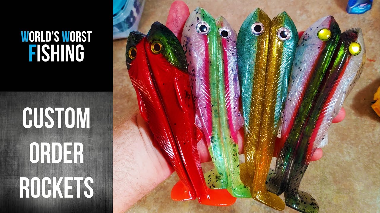 HAND POURING LURES Tips & Techniques While Running Custom Orders 