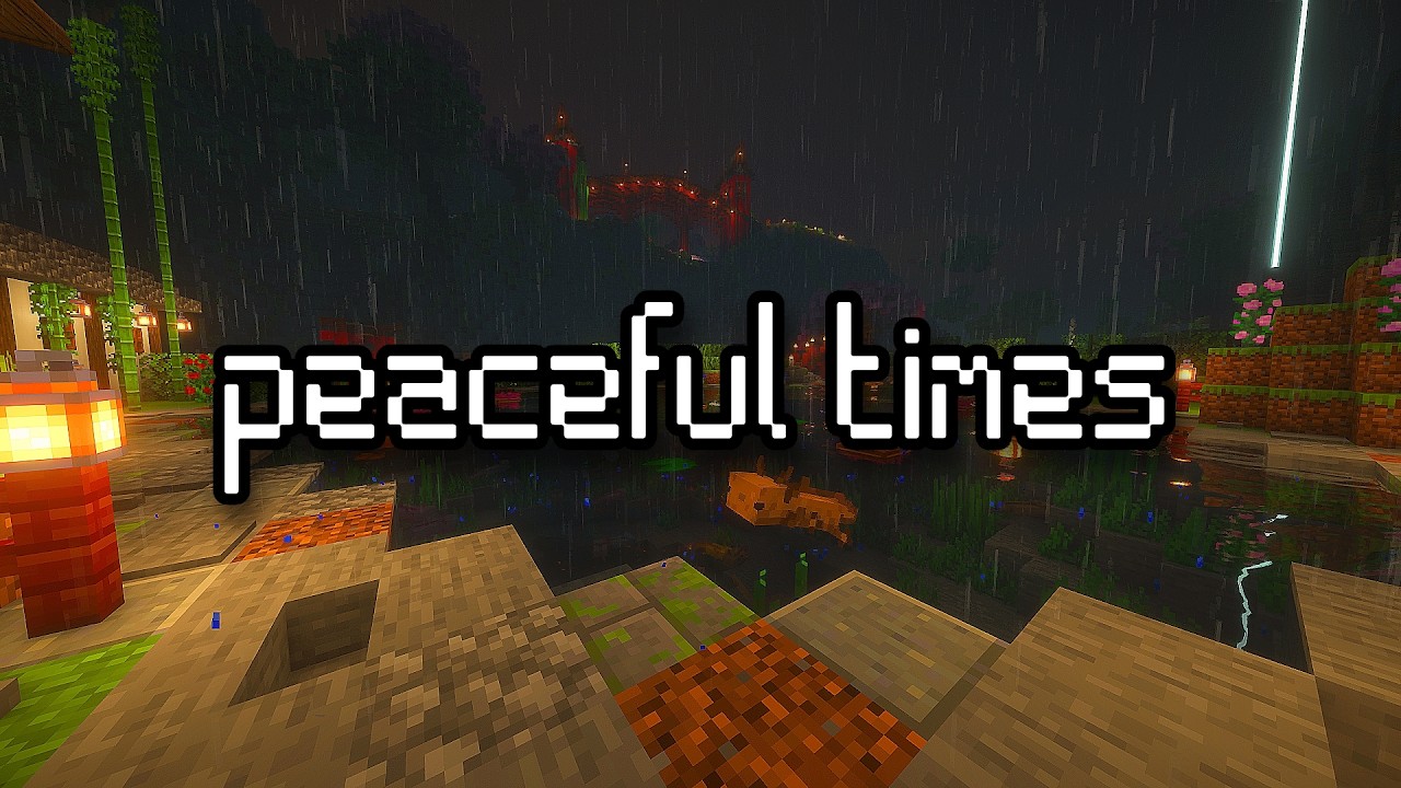 Forget about it and relax... (Minecraft music, Rain)