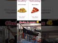 which one is healthy food ever 😱#shortsfeed #shortsviral #food #fatloss #shortsvideo #shortvideo
