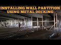 decking warehouse partition