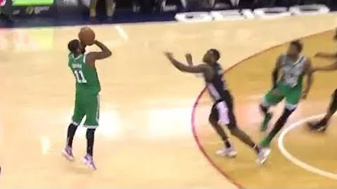 Kyrie Irving Game Winner MVP Style! John Walls Ankle! Celtics vs Wizards AMAZING Final Minutes!