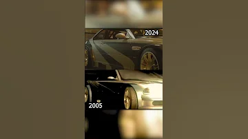 Need For Speed Most Wanted BMW M3 GTR E46 2005 Vs 2024 