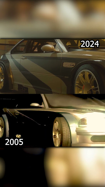 Need for Speed Most Wanted | BMW M3 GTR E46 | 2005 Vs 2024