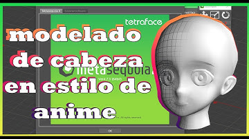 【J11】Tutorial de modelado: cabeza en estilo anime【Metasequoia tutorial】