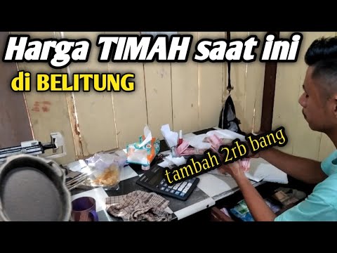 #harga TIMAH saat ini|| tempat jual timah yg gak pernah sepi