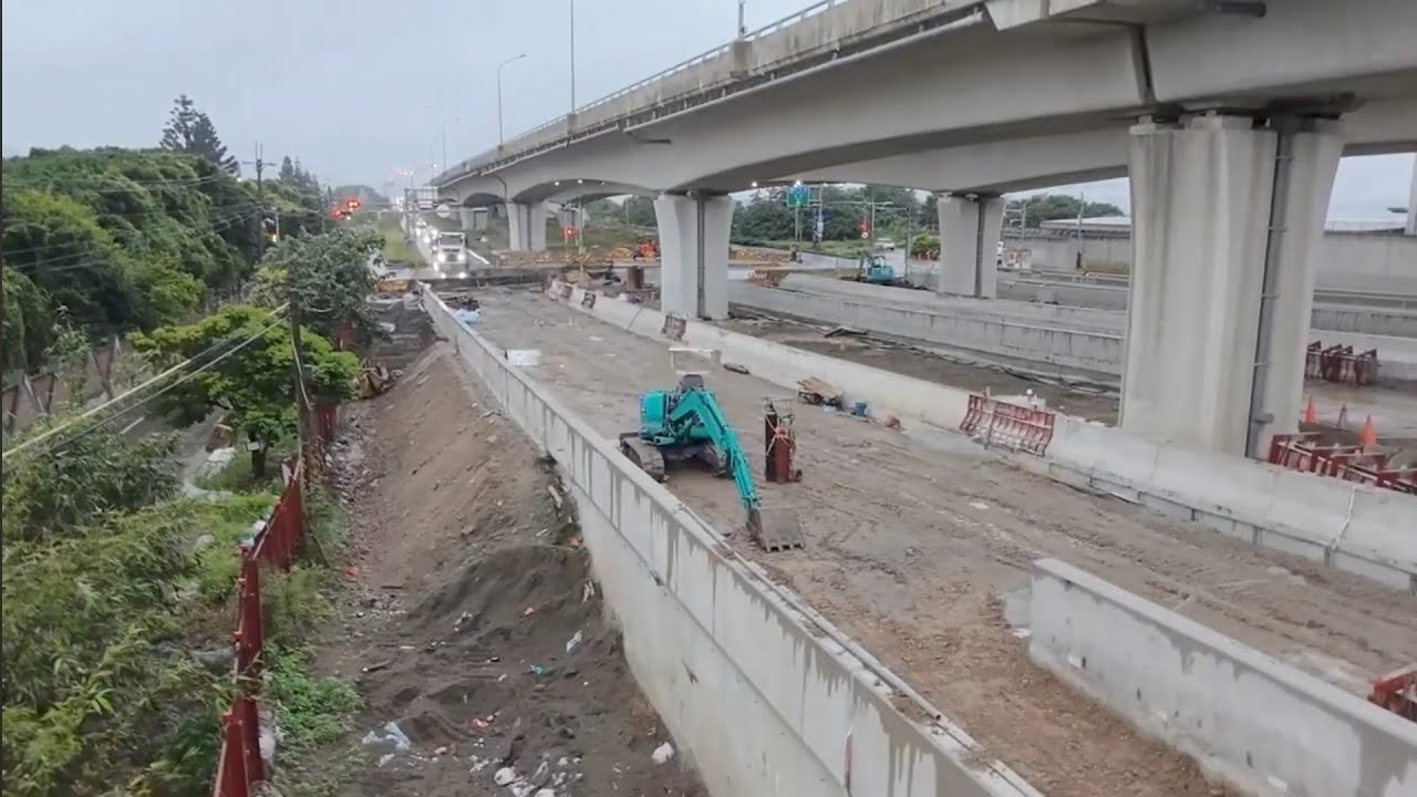 2026.03.06  淡江大橋工程 八里端 各區最新進度概況 空拍直播