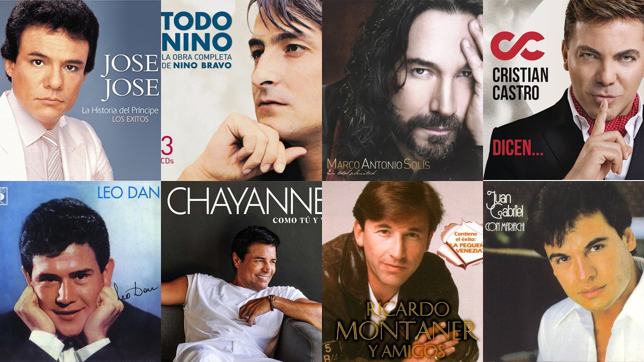 Roberto Carlos, Camilo Sesto, Leo Dan, Julio Iglesias, Jose Luis Perales, Leonardo Favio, Jose jose