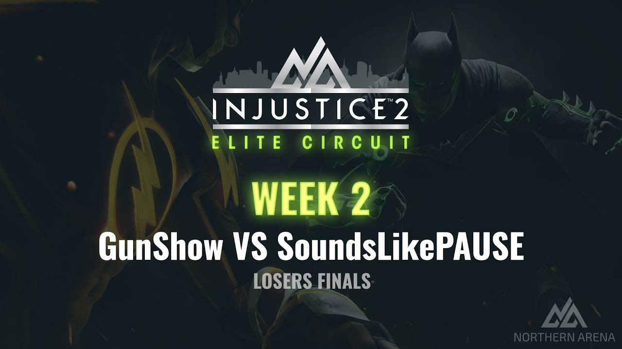 GunShow VS SoundsLikePAUSE (Losers' Finals - Injustice 2 NA Elite Circuit Week 2)