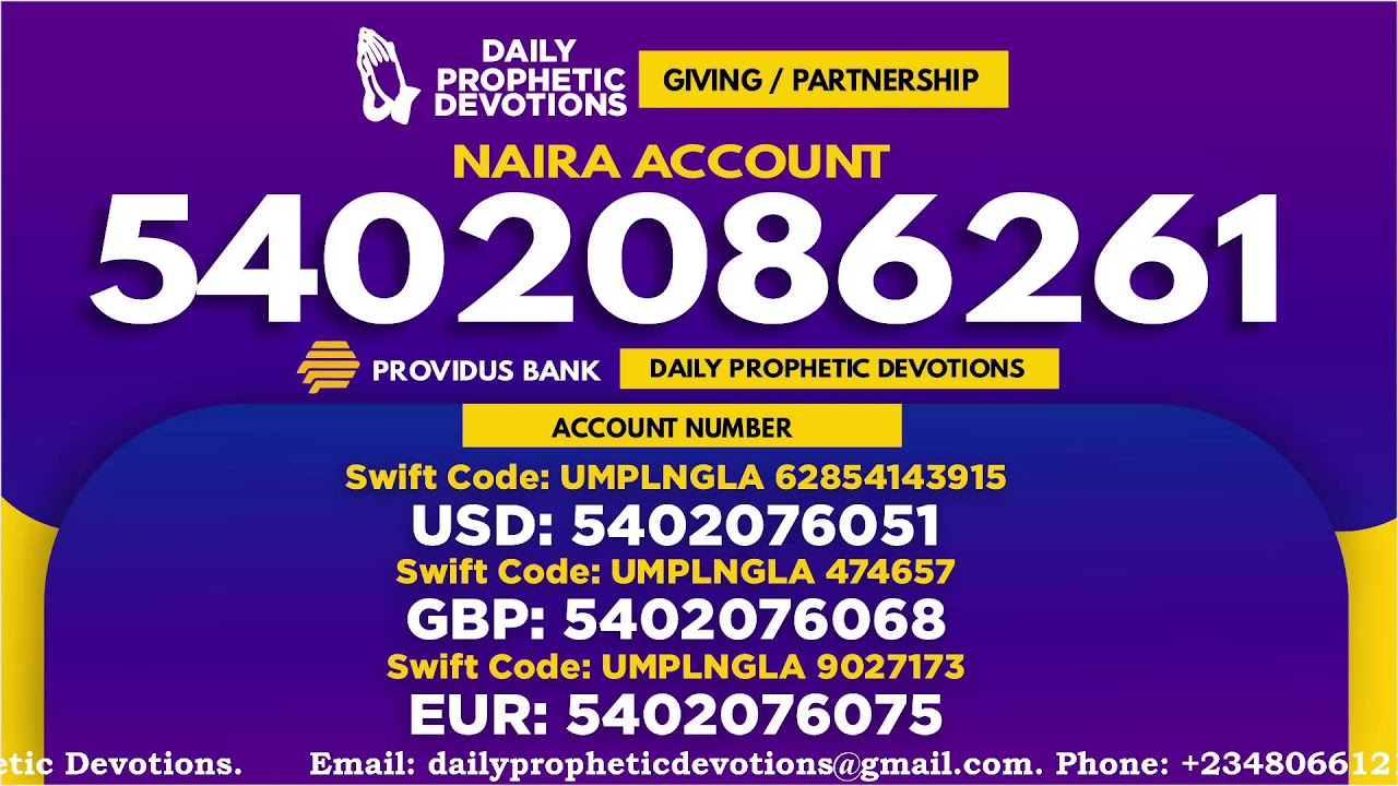 THE COMMANDED BLESSING || MON 23RD FEB, 2026  || DAILY PROPETIC DEVOTIONS  WITH PST GREAT