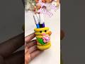 DIY idea 💡 super clay diye pen box 📦 banano✏️✏️#music #diy #trending #toys #youtubeshorts