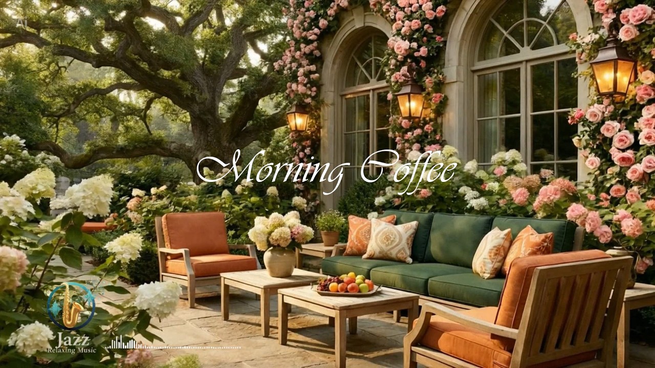 Morning Coffee Jazz ☕ Productive Work 🌿 Jazz Relaxing Music