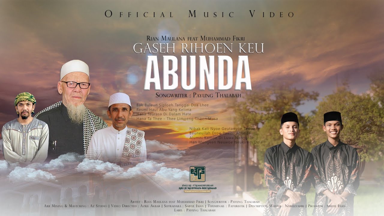 GASEH RIHOEN KEU ABUNDA || RIAN MAULANA FEAT MUHAMMAD FIKRI (OFFICIAL MUSIC VIDEO)
