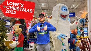 2025 Lowe’s Christmas Store Tour | FULL Holiday Decor Collection & New Inflatables!
