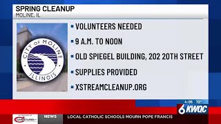 Keep Moline Beautiful Spring cleaning