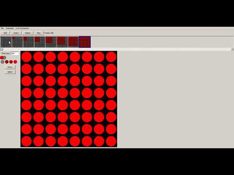 8x8 led matrix ArduinoFrameAnimator usage