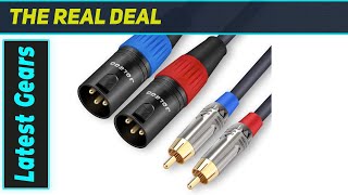 Best RCA to XLR Cable for Your Audio Setup?