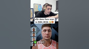 xQc Does FACE SCAN In NBA 2K26 😭 #xqc #nba2k26 #nba2k