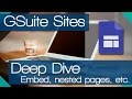 Google Sites Advanced Features Quiz