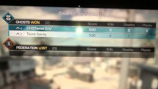 Dispute vs 2v2 GHOSTS