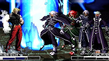 Kof Mugen New Final Rugal vs Nests Team